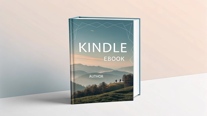 design book cover design for kindle cover