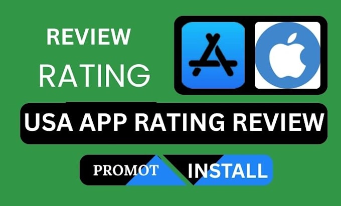 do 500 app rating user, app install, IOS app install, mobile app promotion
