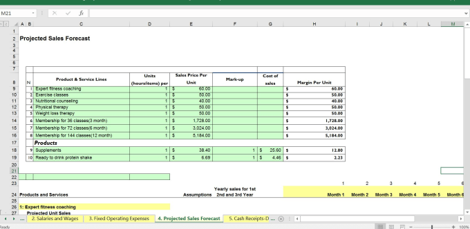 Deliver A Fitness Personal Trainer Business Plan Template By Jssnetbay