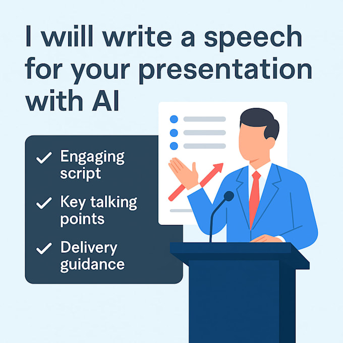 write a professional presentation speech or pitch script using ai