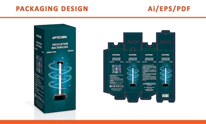 create a professional packaging design for your product