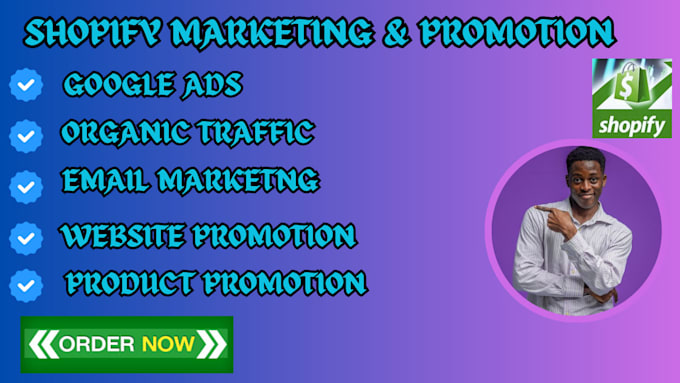 offer professional shopify marketing services