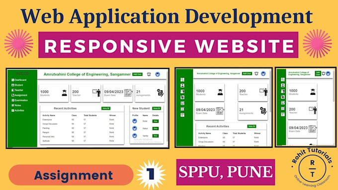 build a complete responsive e learning app with web and mobile react and nodejs