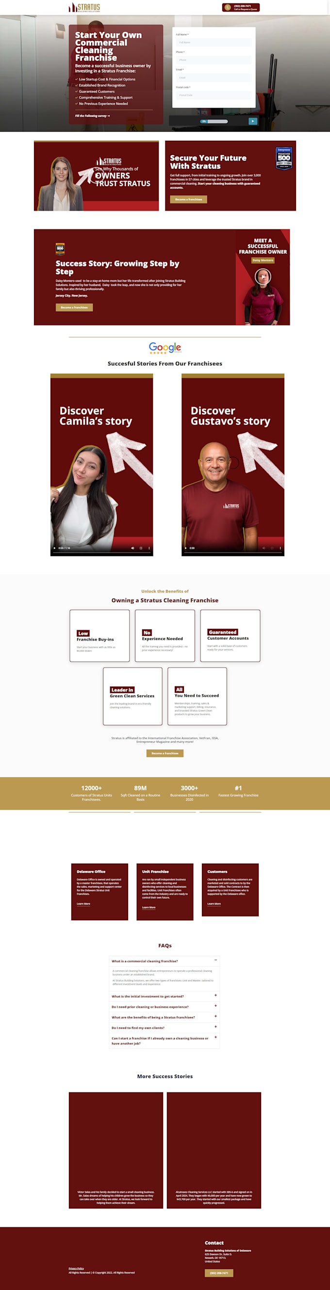 design a high converting landing page with modern UI UX and SEO optimized