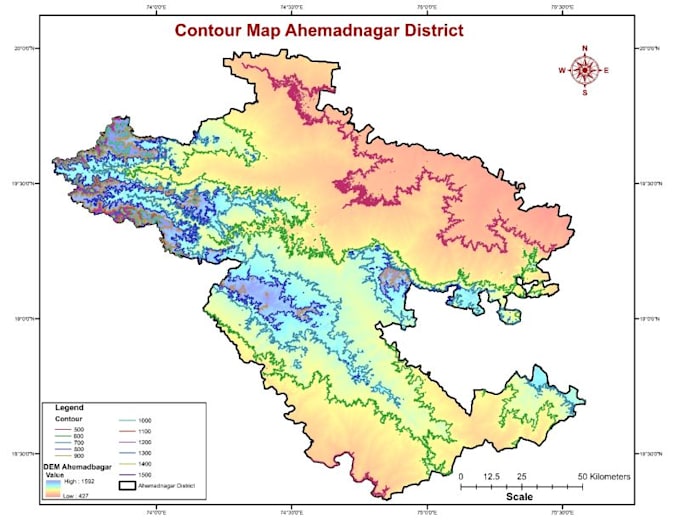 perform gis environmental impact, land use and flood risk analysis