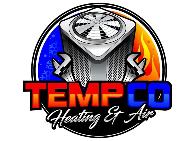 design superb heating logo