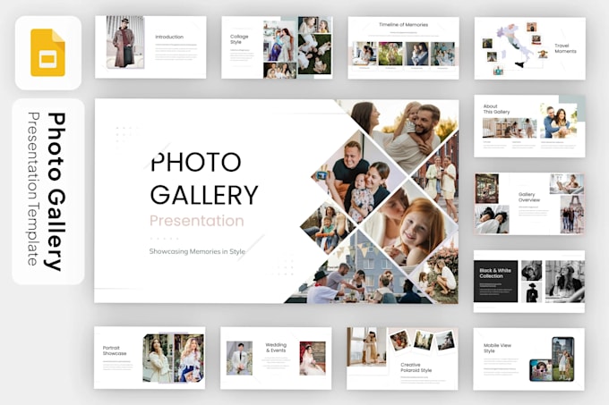 create photo gallery presentation deck in google slides and powerpoint