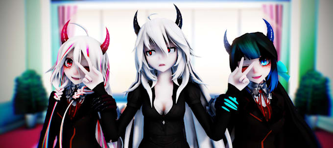 fix, edit, port and pro rig vrchat model, vroid vrm, warudo, koikatsu, mmd, gmod