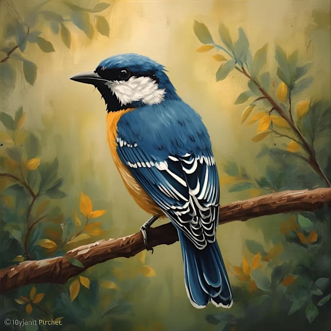 paint any bird you like, wild bird, pets
