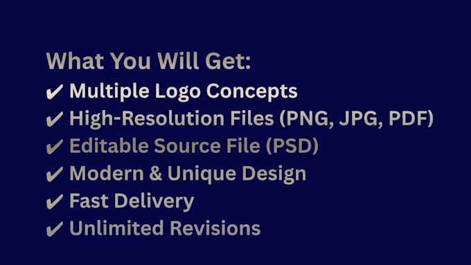 design a beautiful logo for your bussiness