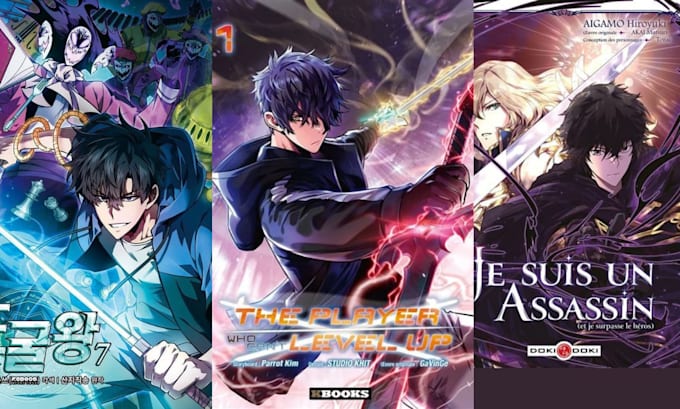 make professional light novel webnovel anime book covers