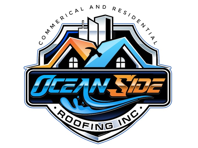 design luxury roofing logo