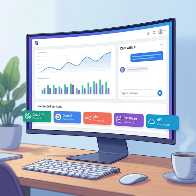 build a full stack ai app with typescript or python, supabase and chatgpt