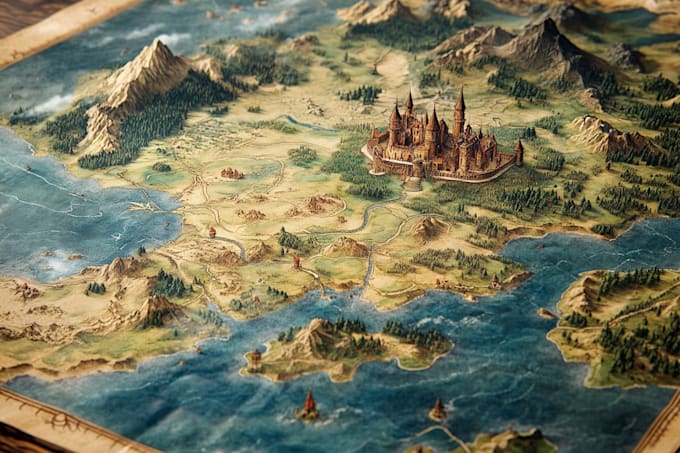 do fantasy maps and city maps