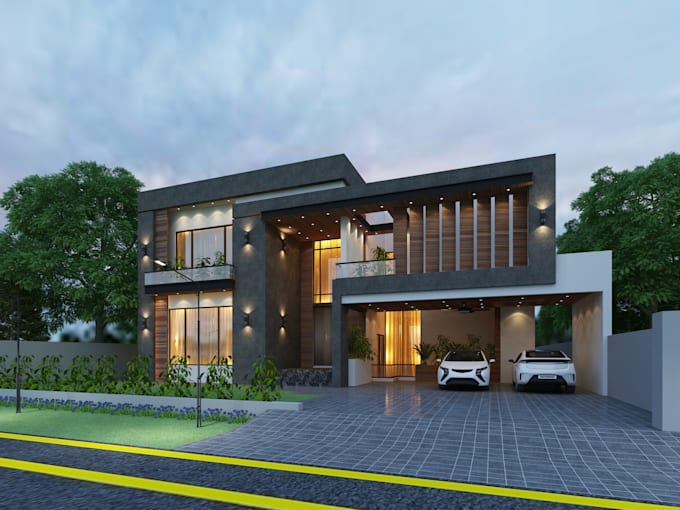 create photorealistic 3d exterior renders for your home design