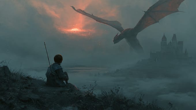 draw fantasy illustrations and covers