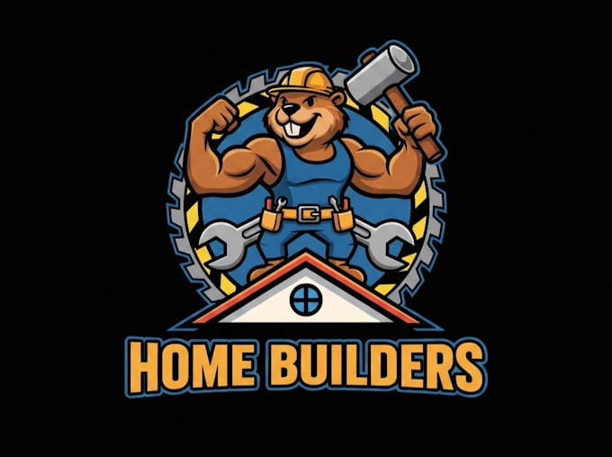 make an elegant home renovation logo with t shirt design
