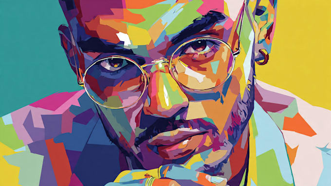 make a beautiful wpap pop art portrait