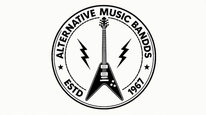 design awesome rock music logo with express delivery