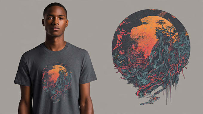do custom  t shirt design