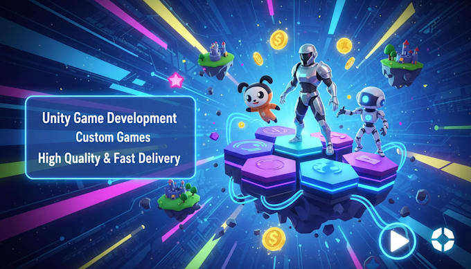 professional unity developer mobile game development services