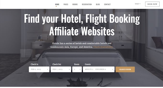 build a wordpress travel, hotel and flight booking website with real system