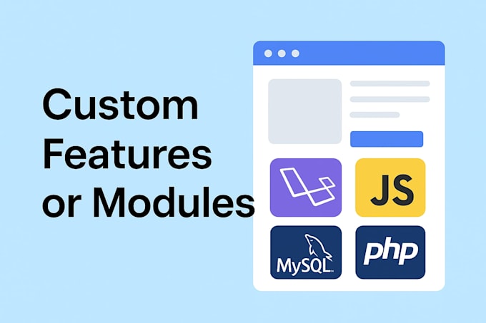Fix php or laravel bugs and add custom feature to web app by ...