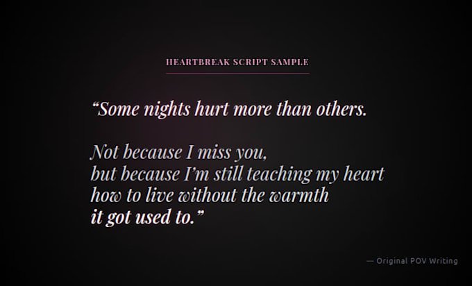 100 percent original romantic messages and povs