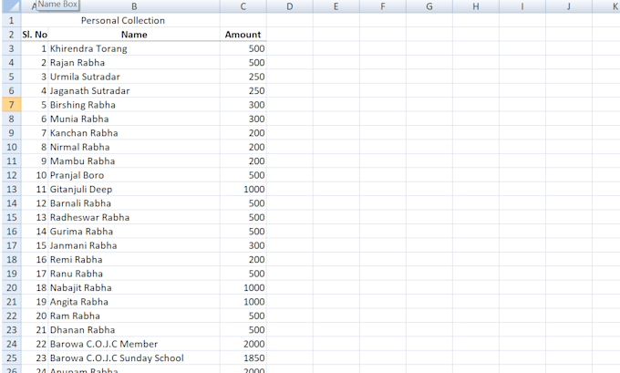 create google forms, web research, linkedin research, excel