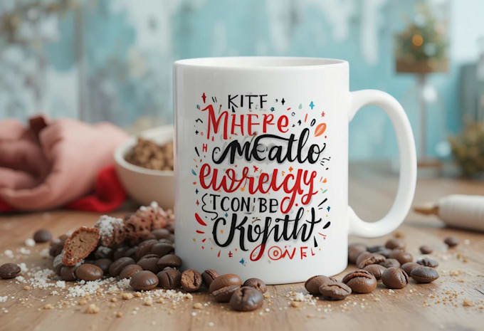 design awesome custom mug design