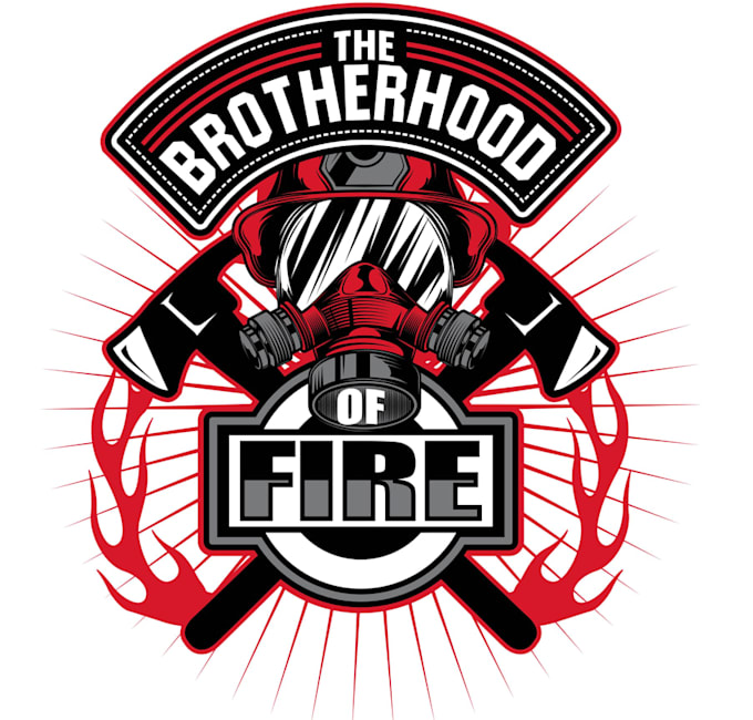 design awesome firefighter logo