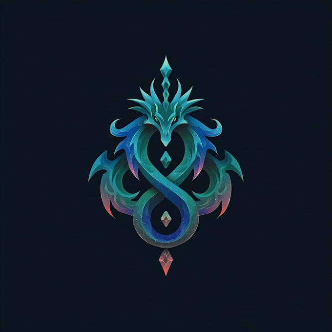 do fantasy game logo and branding