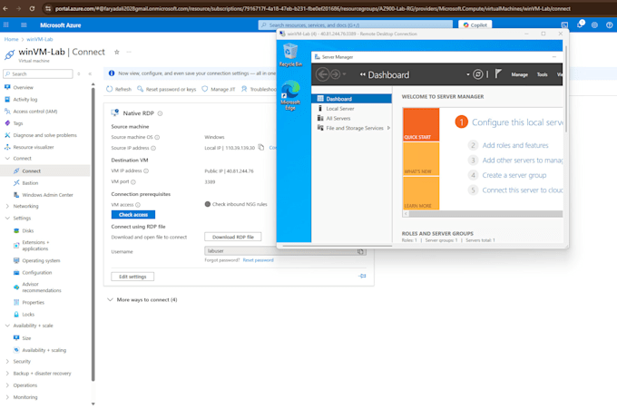 deploy and secure your azure virtual machine or AWS ec2