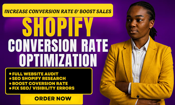 audit shopify drop shipping store seo with shopify conversion rate optimization