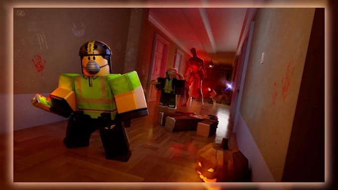 create a roblox horror game that player scream about