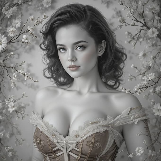 create timeless temptation pin up art