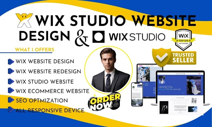 wix studio website design redesign wix studio design wix business website