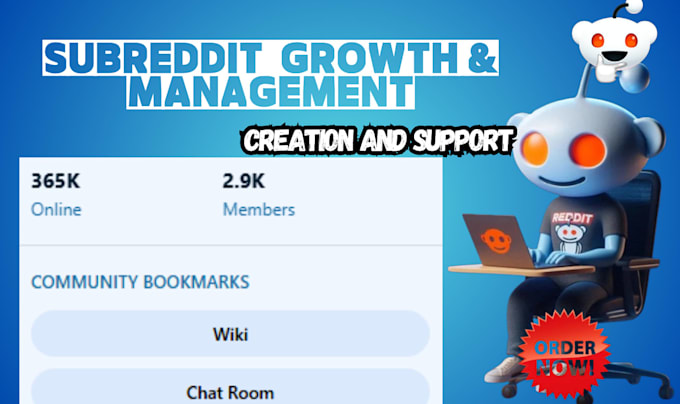 create and manage your subreddits organically to reach active member