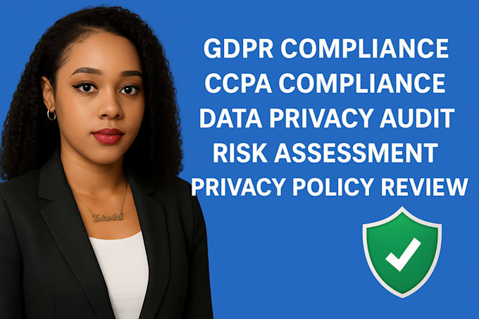 draft custom gdpr and ccpa data protection and privacy policy