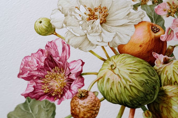 make a fabulous botanical illustration