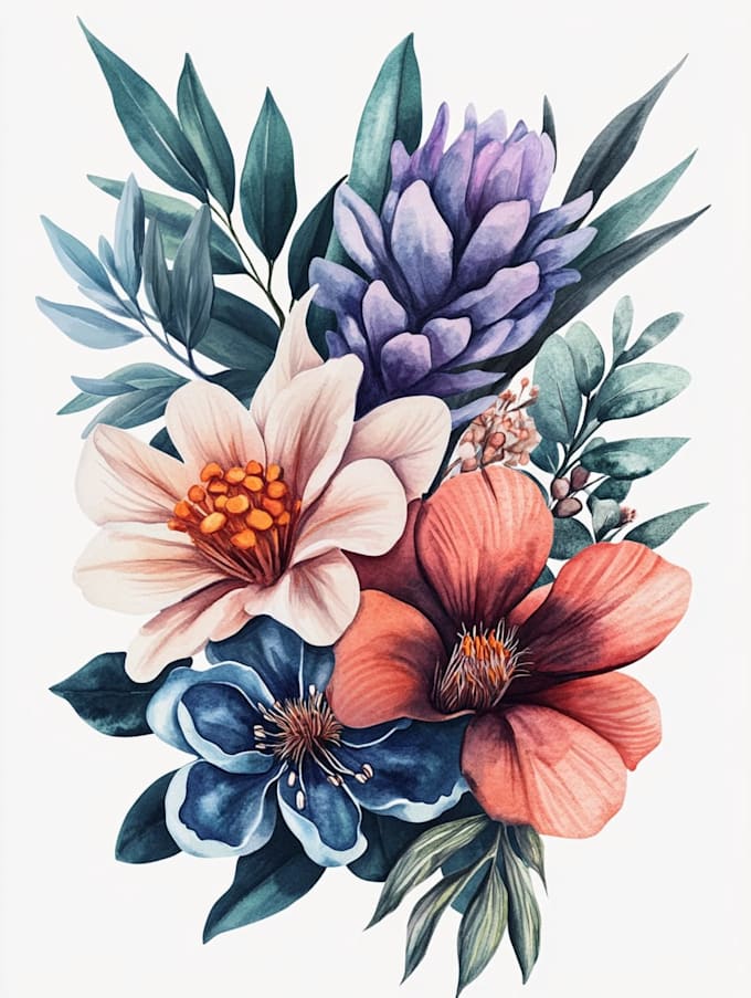 draw animal and botanical illustrations
