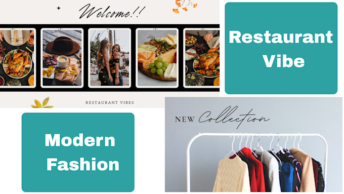 create clean social media covers and shop banners
