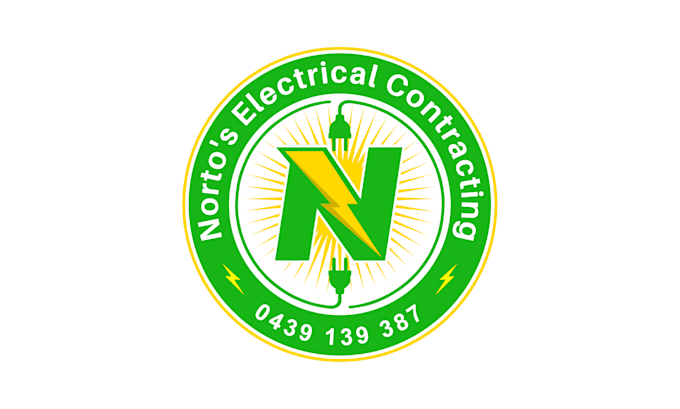 design modern electrical solar panel, energy and power logo