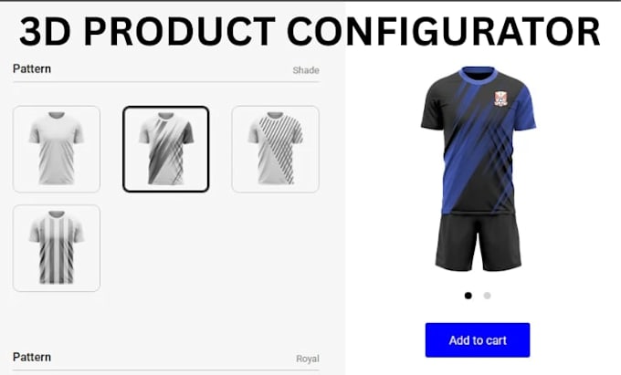 develop 2d 3d product configurator on zakeke, kickflip, customily shopify pod