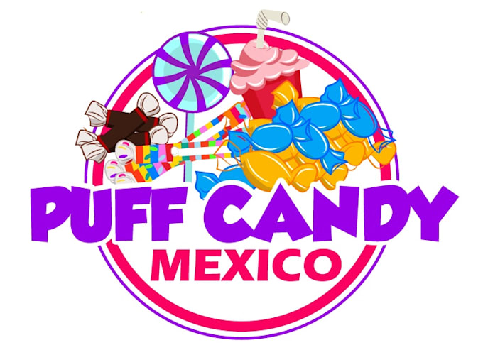 design wonderful candy logo