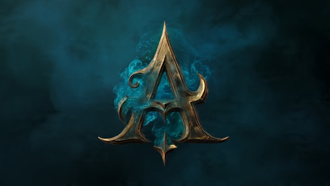 design awesome rpg fantasy or sci fi logo for you