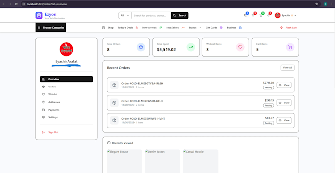 build a modern ecommerce website using nextjs typescript express postgres