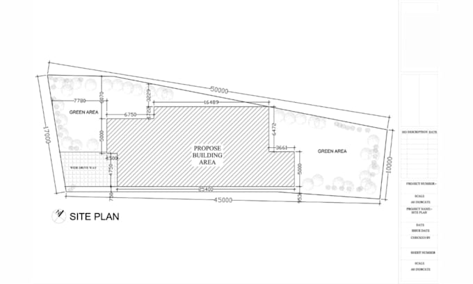 Make site plan, plot plan of your property for city permit very fast in ...