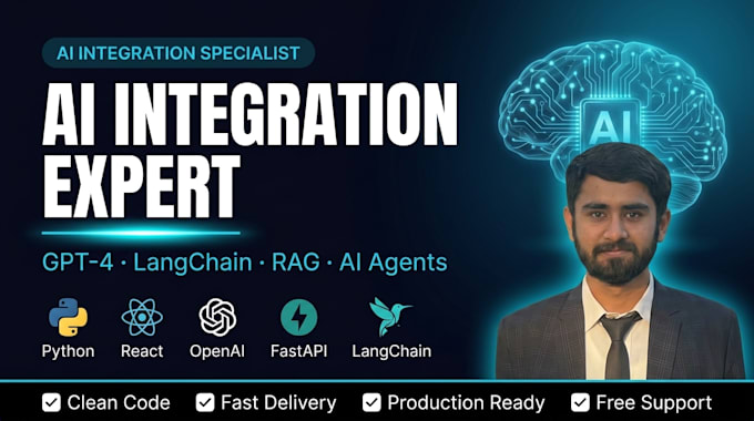 build ai powered web apps and chatbots using python, fastapi, and langchain
