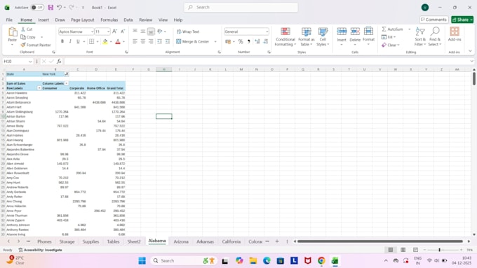 clean, merge, format, split, excel data